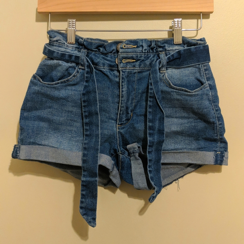 Blue Spice jean shorts
